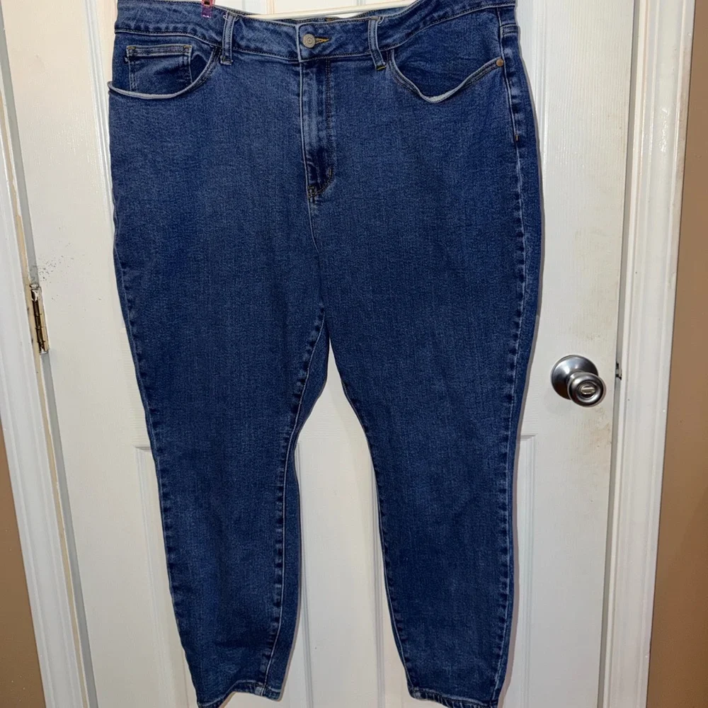 Judy Blue Dark Wash Skinny Jeans - Picture 1 of 3